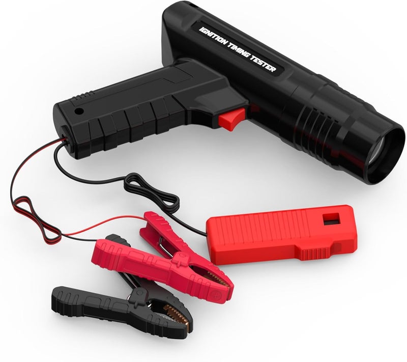 Autool Timing Light 12V, Engine Timing Gun Strong Flash Lights with Sliding Sensor Clip for Car, Motorcycle, Marine - Image 1